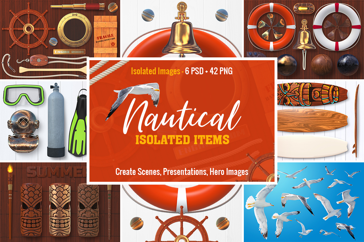 0 Isolated Nautical Items Preview 1.jpg