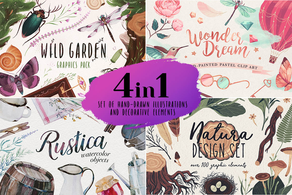 4in1IllustrationsDecorativeElements.jpg