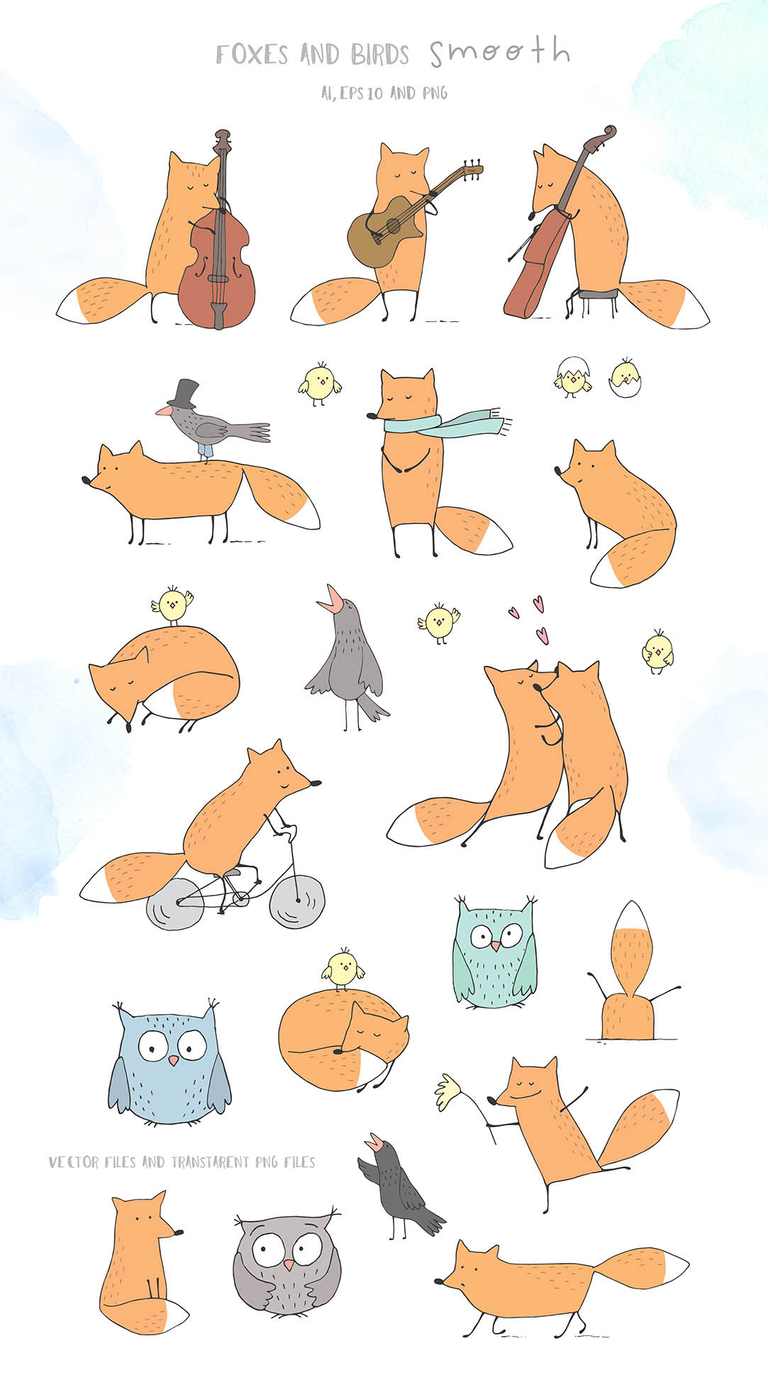 Cute-Vector-Watercolor-graphics-fox-10.jpg