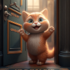 stdomik001r_Cute_small_orange_cat_waving_at_me_and_smiling_gree8.png